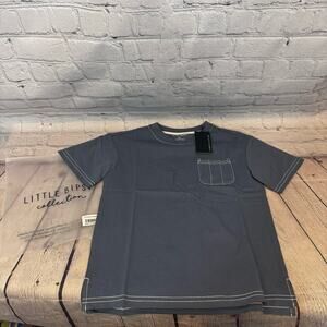 Little Bipsy Blue Pocket T-Shirt